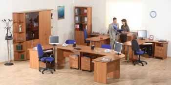 Мебель для персонала Альфа 61 Ольха в Красноярске - krasnoyarsk.mebel54.com | фото